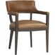 Brylea Brown / Shalimar Tobacco Leather Dining Armchair
